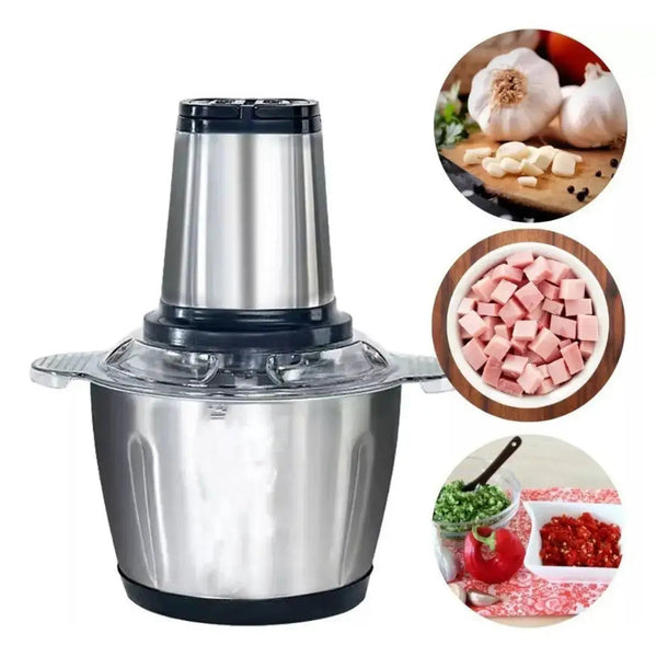Moedor e Triturador Multifuncional em Aço Inox PowerChef 300