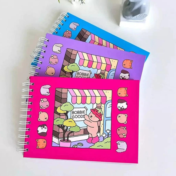 Livro de Colorir Bobbie Goods 50 Folhas | Relaxamento e Criatividade